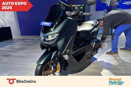 Yamaha Nmax 155 Showcased At Bharat Mobility Expo 2025