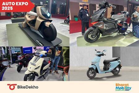 Electric Scooters At Auto Expo 2025: Day 1