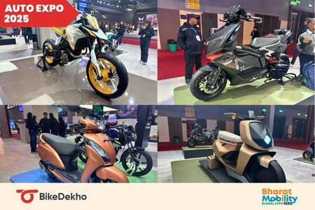 All TVS Bikes and Scooters Showcased At Auto Expo 2025