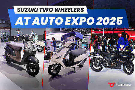 Suzuki Two-Wheelers At Auto Expo 2025