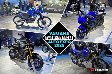 Yamaha Two Wheelers At Auto Expo 2025