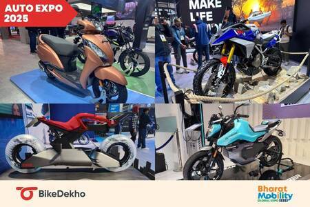 Concept Bikes And Scooters At Auto Expo 2025