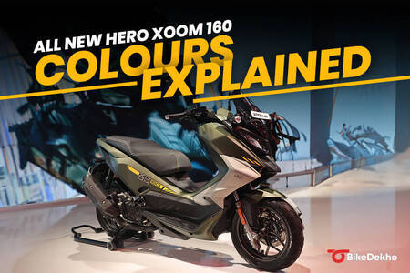 All New Hero Xoom 160: Colours Explained : Auto Expo 2025