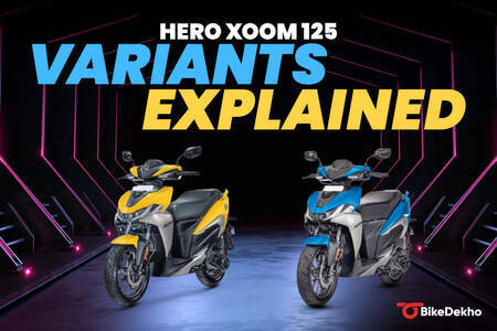 Hero Xoom 125: Variants Explained: Auto Expo 2025