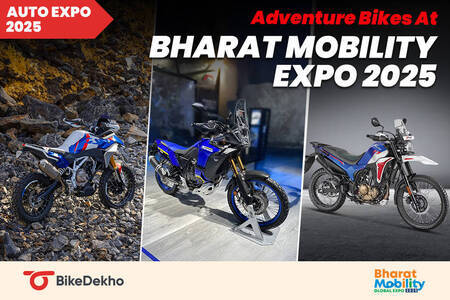 Adventure Bikes Showcased At Auto Expo 2025