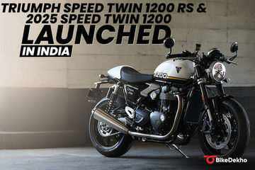 BREAKING: Triumph Has Launched The 2025 Speed Twin 1200 And Speed Twin 1200 RS In India