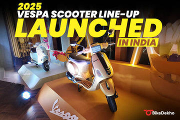 2025 Vespa Scooter Line-up Launched In India 2025 Vespa Scooter Line-up Launched In India