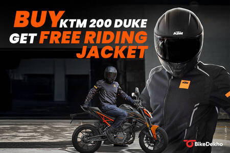 KTM 200 Duke Now Comes With A Free Riding Jacket KTM 200 Duke Now Comes With A Free Riding Jacket