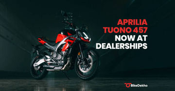 Aprilia Tuono 457 Reaches Dealerships, Deliveries From April 15 Aprilia Tuono 457 Reaches Dealerships, Deliveries From April 15