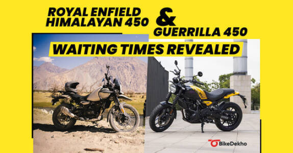 Royal Enfield Himalayan 450 And Guerrilla 450: Waiting Period For April 2025 Revealed Royal Enfield Himalayan 450 And Guerrilla 450: Waiting Period For April 2025 Revealed