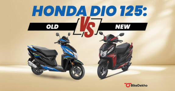 Honda Dio 125: Old Vs New - Differences Explained Honda Dio 125: Old Vs New - Differences Explained