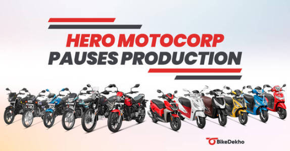 Hero MotoCorp Pauses Production At Four Plants: Should You Be Worried? Hero MotoCorp Pauses Production At Four Plants: Should You Be Worried?