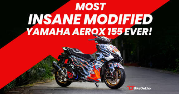 Modified Yamaha Aerox 155: The Most Insane Build So Far! Modified Yamaha Aerox 155: The Most Insane Build So Far!