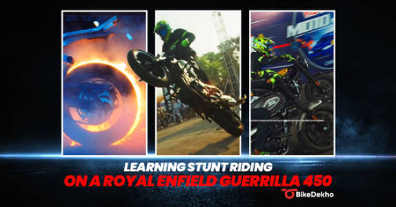 Learning Stunt Riding On A Royal Enfield Guerrilla 450 At Red Bull Moto Jam 2025 Learning Stunt Riding On A Royal Enfield Guerrilla 450 At Red Bull Moto Jam 2025