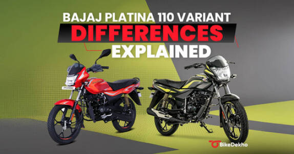 2025 Bajaj Platina 110: Variant Differences Explained