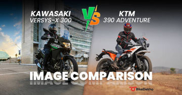 Kawasaki Versys-X 300 vs KTM 390 Adventure: Image Comparison Kawasaki Versys-X 300 vs KTM 390 Adventure: Image Comparison