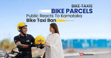 Karnataka Bike Taxi Ban Takes A Hilarious Turn: Bengaluru Commuters Become ‘Parcels’ Karnataka Bike Taxi Ban Takes A Hilarious Turn: Bengaluru Commuters Become ‘Parcels’