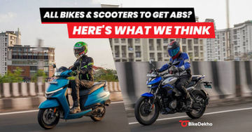 All Bikes And Scooters To Get ABS India? - Here’s What We Think About The Proposed Rule