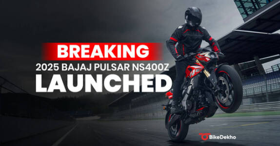BREAKING:2025 Bajaj Pulsar NS400Z Launched At Rs 1.92 Lakh BREAKING:2025 Bajaj Pulsar NS400Z Launched At Rs 1.92 Lakh