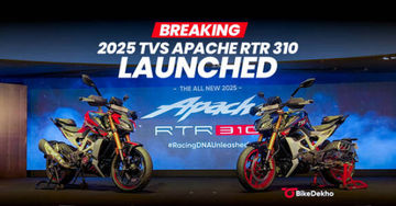 BREAKING: 2025 TVS Apache RTR 310 Launched With Lots Of New Features BREAKING: 2025 TVS Apache RTR 310 Launched With Lots Of New Features
