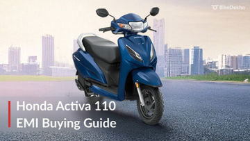 Honda Activa 110 Cheapest Variant: EMI Buying Guide