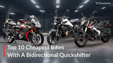 Top 10 Cheapest Bikes With Bidirectional Quickshifters Top 10 Cheapest Bikes With Bidirectional Quickshifters