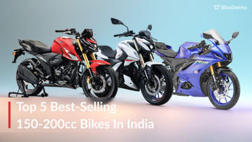 Top 5 Best-Selling 150-200cc Bikes: September 2025
