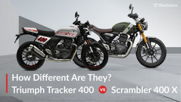 Triumph Tracker 400 vs Triumph Scrambler 400 X: Differences Explained Triumph Tracker 400 vs Triumph Scrambler 400 X: Differences Explained