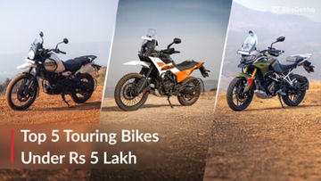 Top 5 Long-Distance Touring Motorcycles Under Rs 5 lakh Top 5 Long-Distance Touring Motorcycles Under Rs 5 lakh