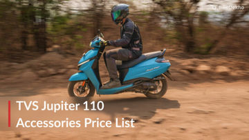 TVS Jupiter 110: Official Accessories Price List