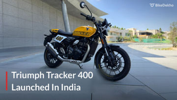 BREAKING: Triumph Tracker 400 Launched In India At Rs 2,46,225: FULL DETAILS HERE BREAKING: Triumph Tracker 400 Launched In India At Rs 2,46,225: FULL DETAILS HERE