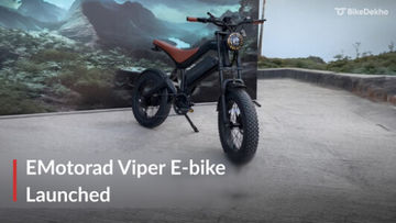 EMotorad Viper E-bike Launched In India At Rs 66,999 EMotorad Viper E-bike Launched In India At Rs 66,999
