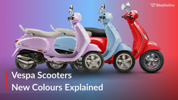Vespa 125 & 150: New Colours Explained In Detail