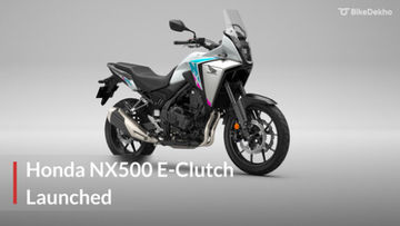 BREAKING: Honda NX500 E-Clutch Launched In India BREAKING: Honda NX500 E-Clutch Launched In India