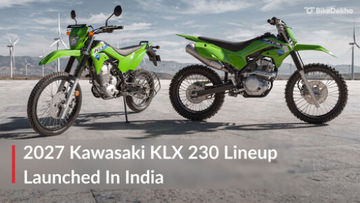 BREAKING: 2027 Kawasaki KLX 230 Lineup Launched In India From Rs 1,89,000 BREAKING: 2027 Kawasaki KLX 230 Lineup Launched In India From Rs 1,89,000