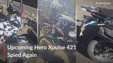 Upcoming Hero Xpulse 421 Spied Again: Looks Production Ready Upcoming Hero Xpulse 421 Spied Again: Looks Production Ready
