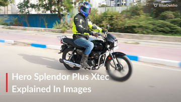 Hero Splendor Plus Xtec: Explained In Images Hero Splendor Plus Xtec: Explained In Images