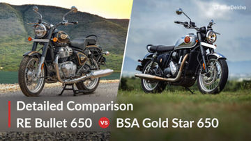 Royal Enfield Bullet 650 vs BSA Gold Star 650: Detailed Comparison
