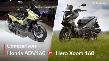 Honda ADV160 vs Hero Xoom 160: Maxi-Scooters Compared