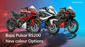 Bajaj Pulsar RS200 Gets New Colours 