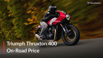 Triumph Thruxton 400 On-road Price: In Top 5 Cities Triumph Thruxton 400 On-road Price: In Top 5 Cities
