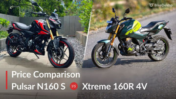 Bajaj Pulsar N160 S vs Hero Xtreme 160R 4V: Price Comparison Bajaj Pulsar N160 S vs Hero Xtreme 160R 4V: Price Comparison