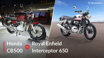 Honda CB500 vs Royal Enfield Interceptor 650: Retro Roadsters Compared 