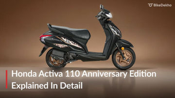 Honda Activa 110 Anniversary Edition: Detailed Explainer Honda Activa 110 Anniversary Edition: Detailed Explainer