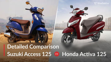 Suzuki Access 125 vs Honda Activa 125: Detailed Comparison