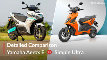 Yamaha Aerox E vs Simple Ultra: Detailed Comparison Yamaha Aerox E vs Simple Ultra: Detailed Comparison