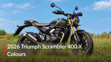 Triumph Scrambler 400 X 2026 Colours Explained