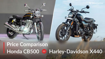 Honda CB500 vs Harley-Davidson X440: Price Comparison Honda CB500 vs Harley-Davidson X440: Price Comparison