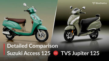 Suzuki Access 125 vs TVS Jupiter 125: Detailed Comparison Suzuki Access 125 vs TVS Jupiter 125: Detailed Comparison