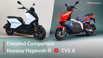Keeway Hypevolt-R vs TVS X: Detailed Comparison